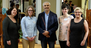 New Steering Committee: Jacobine, Jenny, Dimitris, Kerstin and Martina