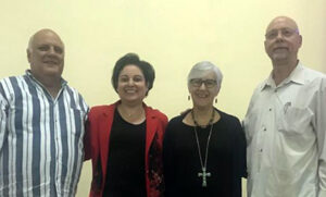 Najla and Cuban church leaders